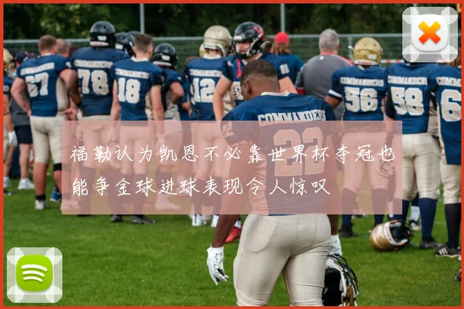 福勒认为凯恩不必靠世界杯夺冠也能争金球进球表现令人惊叹